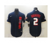 Men's Boston Red Sox #2 Xander Bogaerts Nike Navy 2021 All-Star Game Replica Jersey