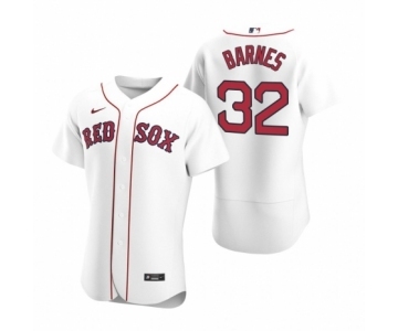 Men's Boston Red Sox #32 Matt Barnes Nike White Authentic 2020 Home Jersey