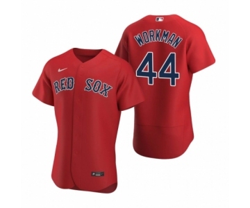 Men's Boston Red Sox #44 Brandon Workman Nike Red Authentic 2020 Alternate Jersey