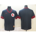 Men's Nike Majestic Boston Red Sox Blank Navy Blue M&N MLB Jersey