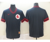 Men's Nike Majestic Boston Red Sox Blank Navy Blue M&N MLB Jersey