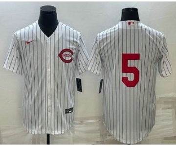 Men's Cincinnati Reds #5 Johnny Bench 2022 White Field of Dreams Stitched Baseball Jersey