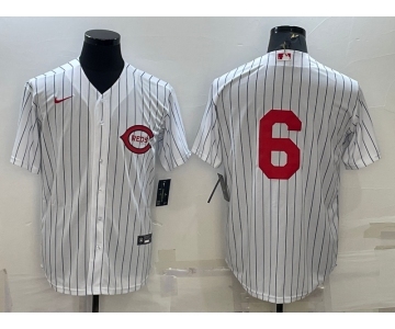 Men's Cincinnati Reds #6 Jonathan India 2022 White Field of Dreams Stitched Baseball Jersey