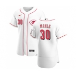 Men's Nike Cincinnati Reds #30 Tyler Mahle White Home 2020 Authentic Player Baseball Jersey