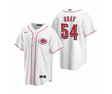 Men's Nike Cincinnati Reds #54 Sonny Gray White Home Stitched Baseball Jersey