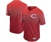 Men's Nike Cincinnati Reds Blank Red Drift Fashion MLB Jersey