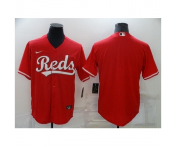 Men's Nike Cincinnati Reds Blank Red Home Stitched Baseball Jersey