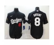 Los Angeles Dodgers #8 Kobe Bryant Black 2020 Cool Base Jersey