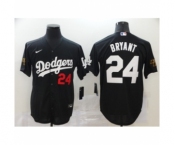 Los Angeles Dodgers #8 Kobe Bryant Black 2020 Cool Base Jerseysy1