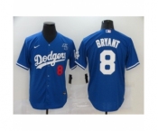 Los Angeles Dodgers #8 Kobe Bryant Royal Jersey