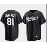 Men's Los Angeles Dodgers #22 Bad Bunny White Black 2022 Celebrity Softball Game Cool Base Jersey