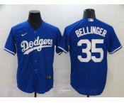 Men's Los Angeles Dodgers #35 Cody Bellinger Replica Royal Blue Cool Base Baseball Jersey