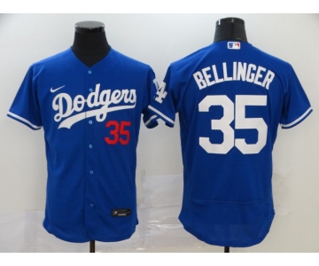 Men's Los Angeles Dodgers #35 Cody Bellinger  Royal Blue Flexbase Authentic Collection Baseball Jersey