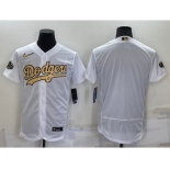 Men's Los Angeles Dodgers Blank White 2022 All Star Stitched Flex Base Nike Jersey