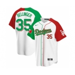 Men's Nike Los Angeles Dodgers #35 Cody Bellinger Mexican Heritage Night Limited Stitched Baseball Jersey