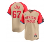 Men's New York Mets #67 Seth Lugo Cream 2024 All Star Limited Stitched Jersey