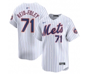 Men's New York Mets #71 Sean Reid-Fole White 2024 Home Limited Stitched Baseball Jersey