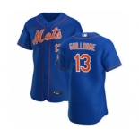 Men's Nike New York Mets #13 Luis Guillorme Royal Alternate 2020 Authentic Player Baseball Jersey