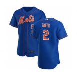 Men's Nike New York Mets #2 Dominic Smith Royal Alternate 2020 Authentic Player Baseball Jersey