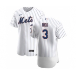 Men's Nike New York Mets #3 Tomas Nido White Home 2020 Authentic Player Baseball Jersey