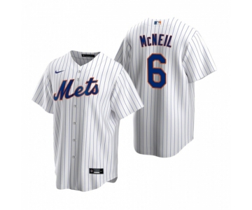 Men's Nike New York Mets #6 Jeff McNeil White 2020 Home Stitched Baseball Jersey