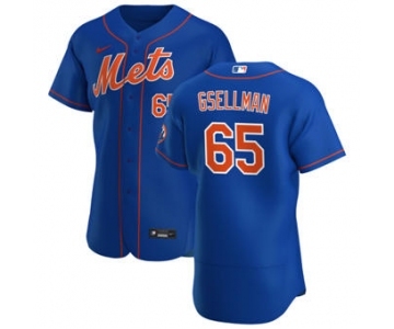 Men's Nike New York Mets #65 Robert Gsellman Royal Alternate 2020 Authentic Player Baseball Jersey