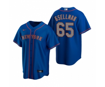 Men's Nike New York Mets #65 Robert Gsellman Royal Alternate Road Stitched Baseball Jersey