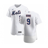 Men's Nike New York Mets #9 Brandon Nimmo White Home 2020 Authentic Player Baseball Jersey