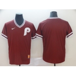 Men's Nike Philadelphia Phillies Blank Red M&N  Jersey