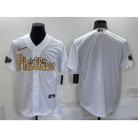 Men's Philadelphia Phillies Blank White 2022 All Star Stitched Cool Base Nike Jersey