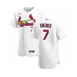 Men's Nike St. Louis Cardinals #7 Andrew Knizner White Home 2020 Authentic Player Baseball Jersey