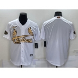 Men's St Louis Cardinals Blank White 2022 All Star Stitched Cool Base Nike Jersey