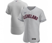 Men's Nike Cleveland Indians 2020 Gray Road Authentic Official Team Baseball Jersey