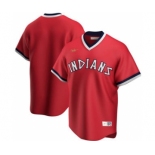 Men's Nike Cleveland Indians 2020 Road Cooperstown Collection Team Baseball Jersey Red