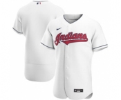 Men's Nike Cleveland Indians 2020 White Home Authentic Team Baseball Jersey