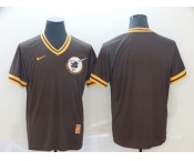 Men's Nike Diego Padres Blank Brown Throwback MLB Jersey