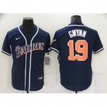 Men's Nike San Diego Padres #19 Tony Gwynn Blue MLB Jersey