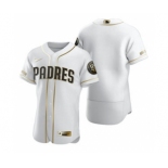 Men's Nike San Diego Padres Blank White 2020 Authentic Golden Edition Baseball Jersey