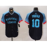 Men's San Diego Padres #10 Jurickson Profar Navy 2024 All Star Limited Stitched Jersey