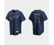 Mens San Diego Padres #71 Josh Hader Nike Navy Cooperstown Collection Jersey