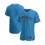 Men's Nike Seattle Mariners 2020 Royal Alternate Authentic Official Team Baseball Jersey