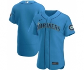 Men's Nike Seattle Mariners 2020 Royal Alternate Authentic Official Team Baseball Jersey