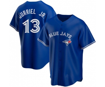 MEN'S TORONTO BLUE JAYS #13 LOURDES GURRIEL JR. ROYAL ALTERNATE JERSEY