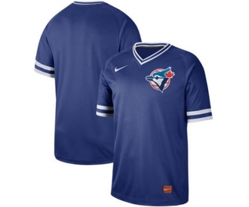 Men's Nike Blue Jays Blank Royal Cooperstown Collection Stitched Baseball Jersey