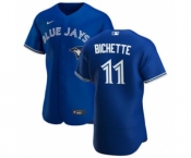 Men's Nike Toronto Blue Jays #11 Bo Bichette Royal Alternate 2020 Authentic Player Baseball Jersey