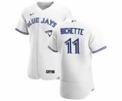 Men's Nike Toronto Blue Jays #11 Bo Bichette White Home 2020 Authentic Player Baseball Jersey