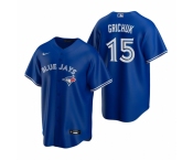 Men's Nike Toronto Blue Jays #15 Randal Grichuk Royal Alternate Stitched Baseball Jersey