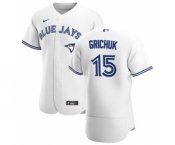 Men's Nike Toronto Blue Jays #15 Randal Grichuk White Home 2020 Authentic Player Baseball Jersey