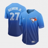 Men's Nike Toronto Blue Jays #27 Cuerrero JR. Blue Drift Fashion MLB Jersey