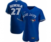 Men's Nike Toronto Blue Jays #27 Vladimir Guerrero Jr. 2020 Royal Alternate Authentic Player Baseball Jersey